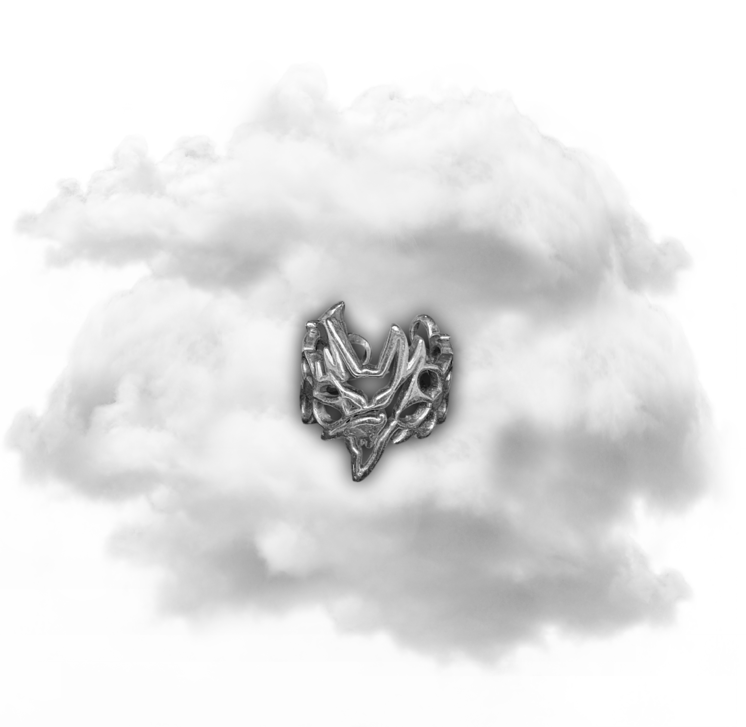 ANILLO DEMONIO PLATA